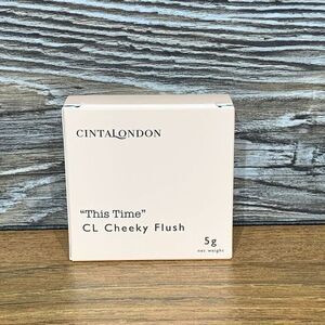 Cinta London CL Cheeky Flush Cream Blush This Time Pink 5 grams Clean Beauty NIB